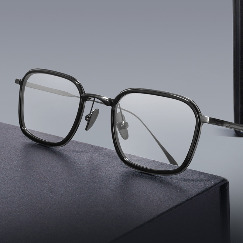 Japanese Lifestyle Brand - Japanese Brand Designer Acetate Titanium Glasses