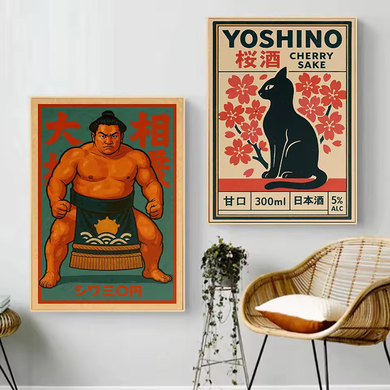 Vintage Japan Traveling Art Os - Japanese Zen Lifestyle ulasan dan harga