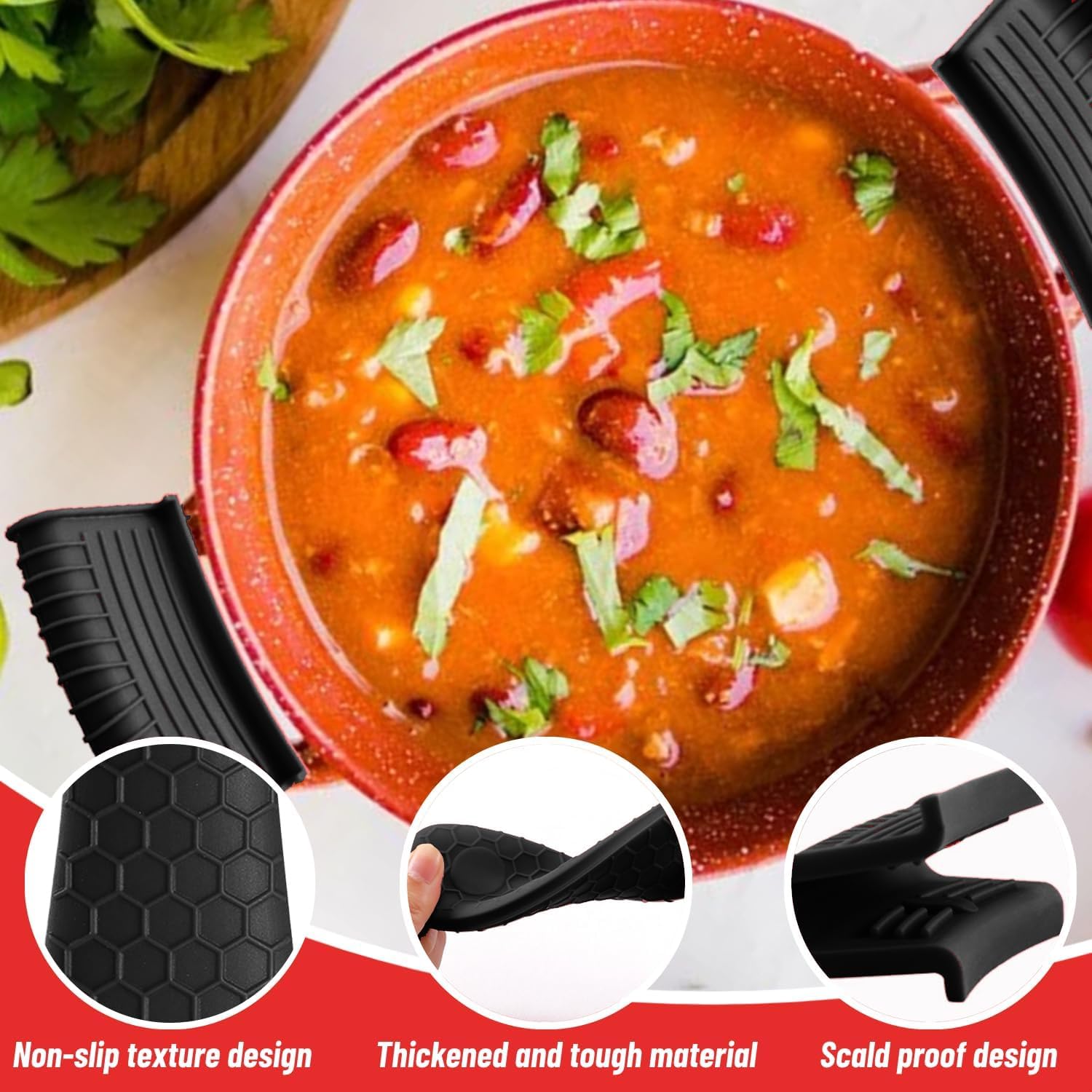 Silicone Heat-Resistant Handle - Cast Iron Tetsubin ulasan dan harga