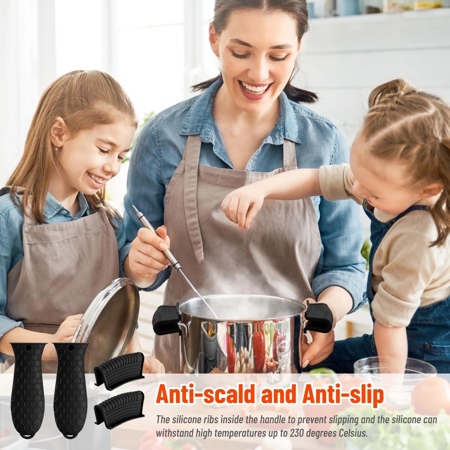 Silicone Heat-Resistant Handle - Cast Iron Tetsubin ulasan dan harga