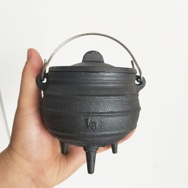 Medium 1/8# Cast Iron Cauldron - Cast Iron Tetsubin ulasan dan harga