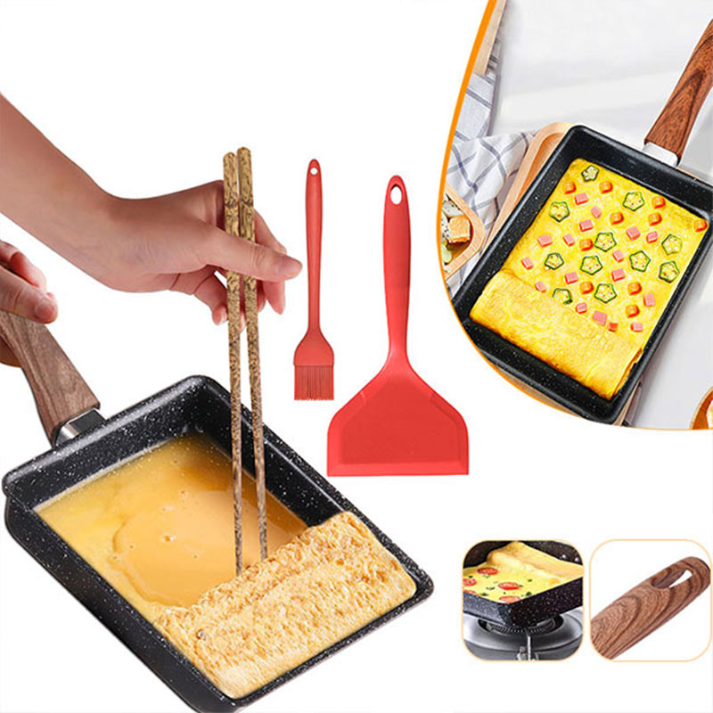 Tamagoyaki Japanese Omelette P - Cast Iron Tetsubin ulasan dan harga