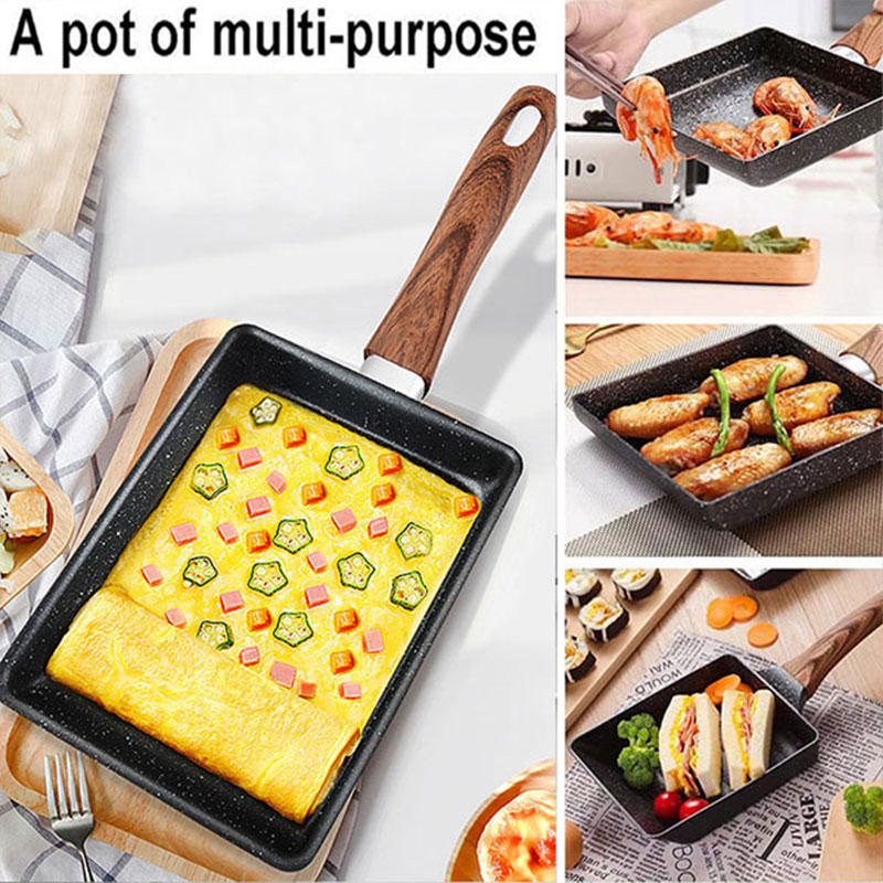 Tamagoyaki Japanese Omelette P - Cast Iron Tetsubin ulasan dan harga
