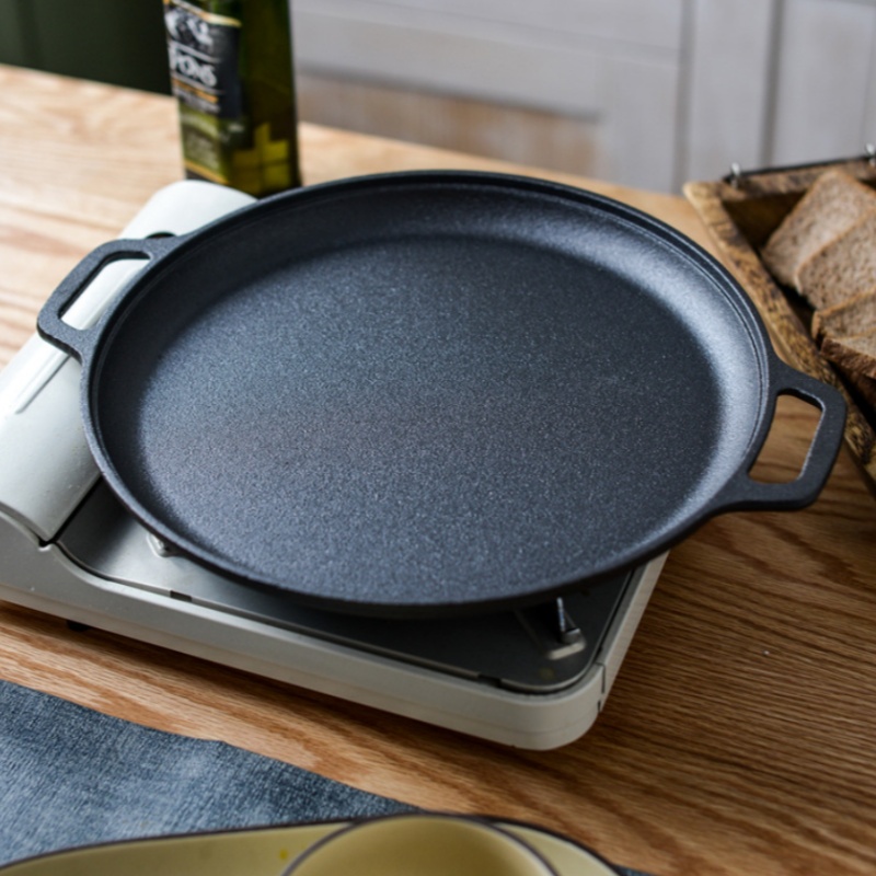 JUSTINLAU Double-Ear Frying Pa - Cast Iron Tetsubin ulasan dan harga