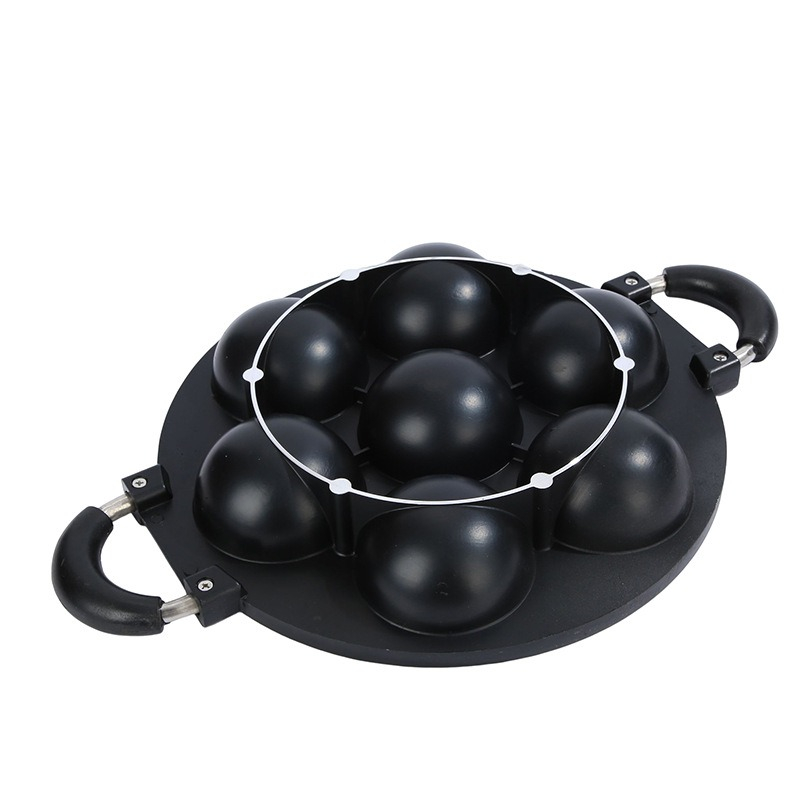 7 Hole Cake Cooking Pan Cast I - Cast Iron Tetsubin ulasan dan harga