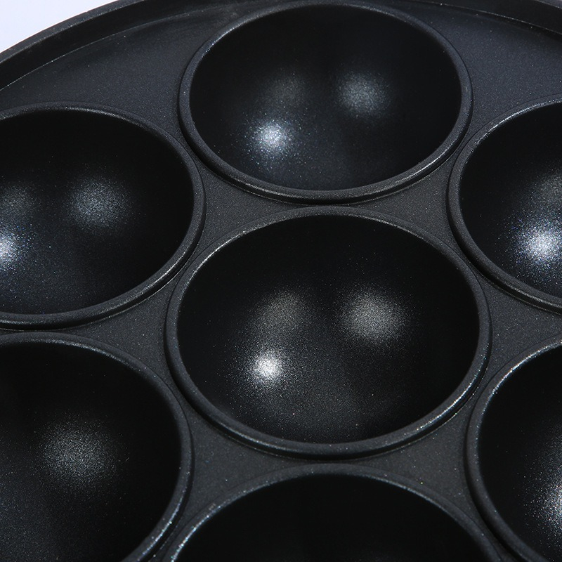 7 Hole Cake Cooking Pan Cast I - Cast Iron Tetsubin ulasan dan harga