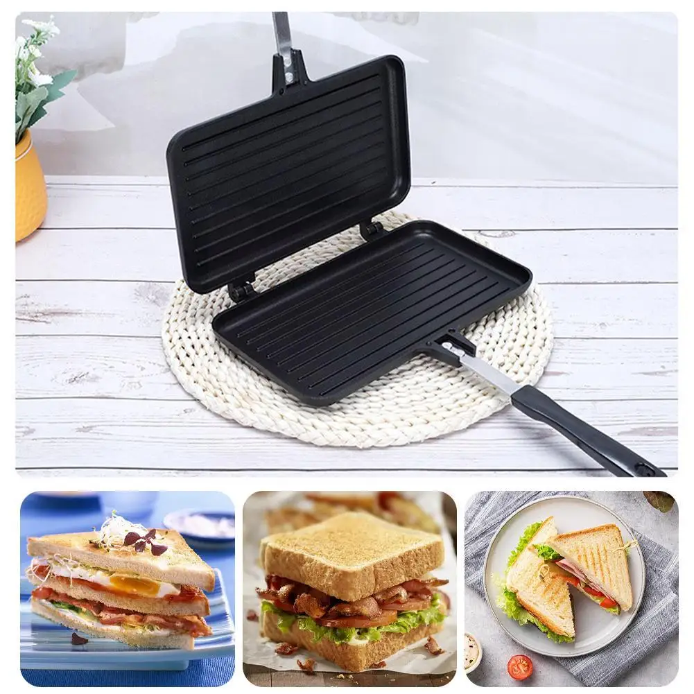 Double-Sided Frying Pan Non-St - Cast Iron Tetsubin ulasan dan harga