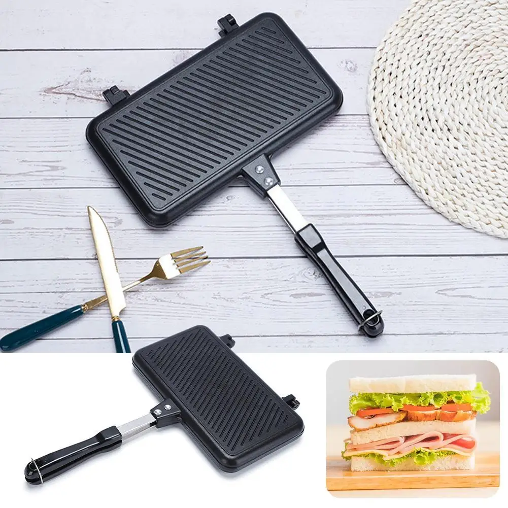 Double-Sided Frying Pan Non-St - Cast Iron Tetsubin ulasan dan harga