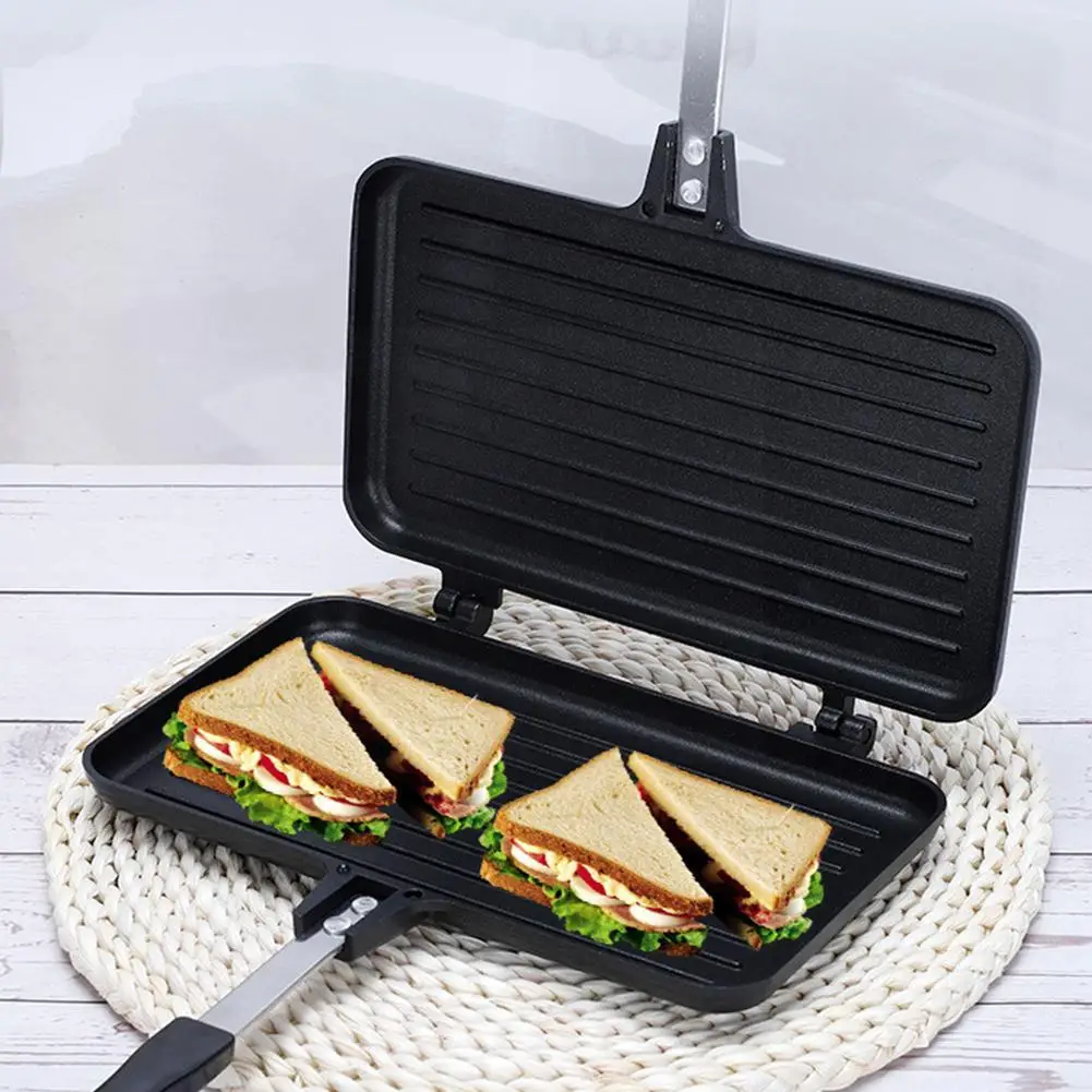 Double-Sided Frying Pan Non-St - Cast Iron Tetsubin ulasan dan harga