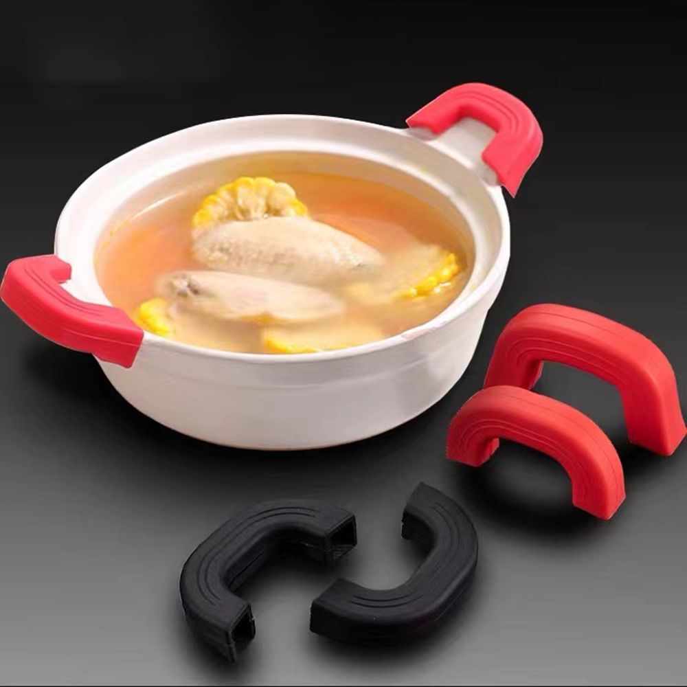 2PCS Silicone Anti-Scald Pot H - Cast Iron Tetsubin ulasan dan harga