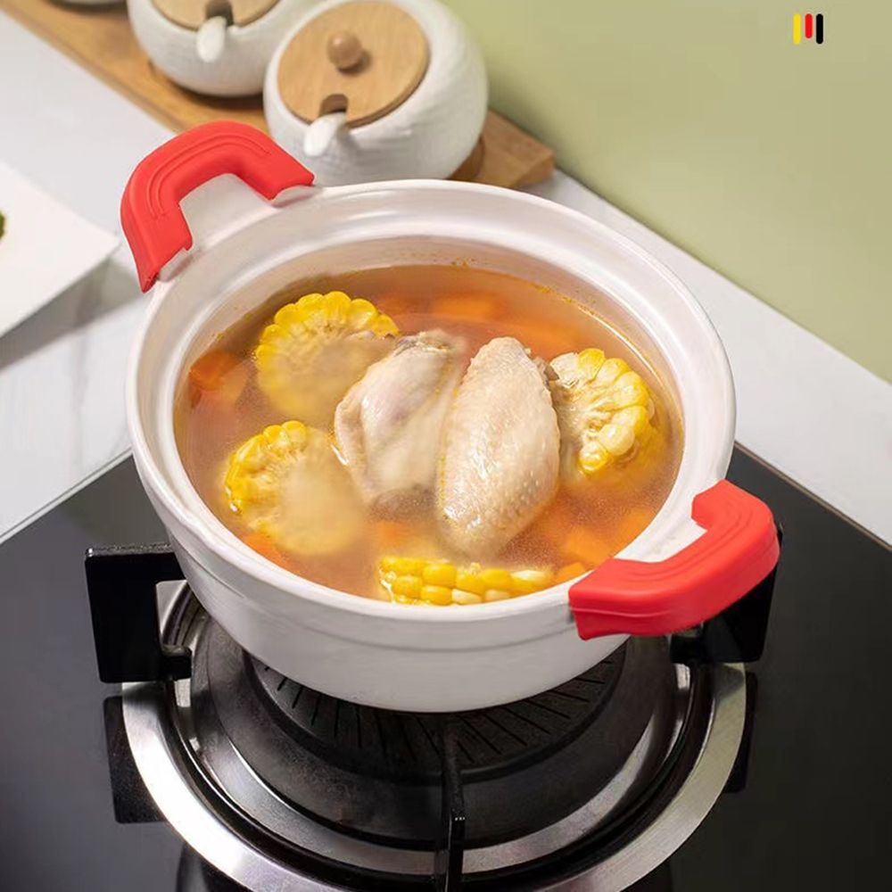 2PCS Silicone Anti-Scald Pot H - Cast Iron Tetsubin ulasan dan harga