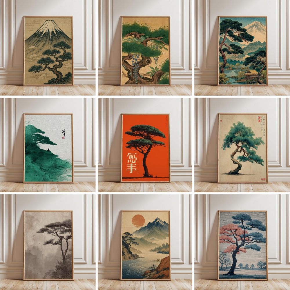 Mount Fuji Japanese Landscape  - Japanese Zen Lifestyle ulasan dan harga