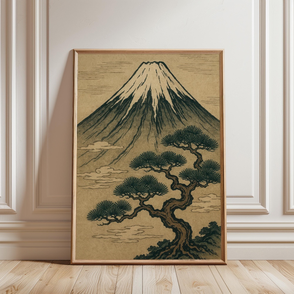 Mount Fuji Japanese Landscape  - Japanese Zen Lifestyle ulasan dan harga