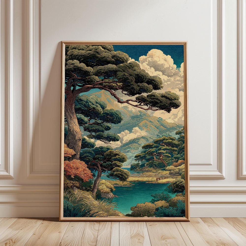 Mount Fuji Japanese Landscape  - Japanese Zen Lifestyle ulasan dan harga