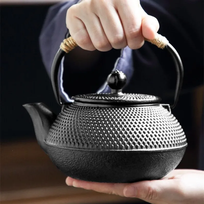Cast Iron Teapot, Water Boilin - Cast Iron Tetsubin ulasan dan harga